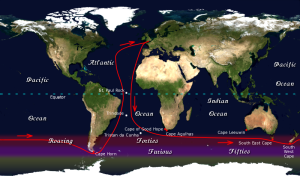 Ruta de la Golden Globe Race.