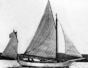 El Spray en Sydney Harbour en 1896