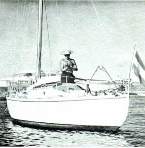A bordo del Sirio en 1955