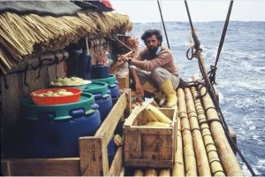 La Atlantis en su travesía