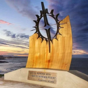 Monumento a la Expedición Atlantis en Mar del Plata