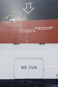Punto de empuje TUG - NO TUG